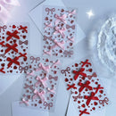 The Bow Heart Archive | 3D K-Pop Photocard Sticker Set for Scrapbooks, Journals & Phone Cases
