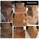 FUNIQUE Romantic Christmas Tree Snowman Sleigh Garland Italian Charm Links Fit 9mm Bracelet Stainless Steel DIY Jewelry Making