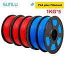 The Stratum Forge | SUNLU 5KG Professional-Grade 3D Printing Filament Bundle