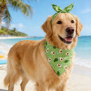 The Orchard | Fruit-Floral Adjustable Dog Bandana for Small, Medium & Large Breeds