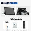 ESSGOO 9" Single DIN Wireless CarPlay Android Auto Car Stereo Player Radio IPS Screen FM BT Handsfree USB AUX TF SWC Mirror Link