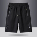 New For 2025 Summer Men'S Beach Quick Dry Running Sports Board Black Shorts Casual Oversize 8XL 7XL Pants Trouers