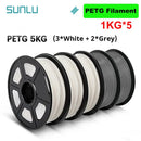 The Stratum Forge | SUNLU 5KG Professional-Grade 3D Printing Filament Bundle