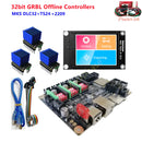 grbl 32位CNC扩展板控制器ESP32 WIFI MKS DLC32脱机控制面板TS24触摸屏，适用于激光打标机