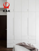 KAK Fashion White Long Cabinet Handles 1500mm Length Aluminum Alloy Kitchen Cupboard Door Pulls Furniture Handle Door Hardware