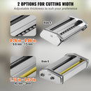 SucceBuy Electric Fresh Pasta Maker Machine Stainless Steel Noodle Rollers Cutter Slicer for Cutting Home Appliance