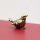 The Jade Sparrow | Handcrafted Brass Tea Pet Figurine
