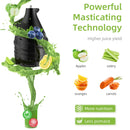 BioloMix慢速榨汁机，75毫米大口径进料口，200W 40-65RPM强劲电机，适用于整个水果