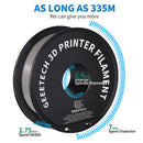 Geeetech 5Kg Standard PLA Filament 1.75mm 3D Printer Plastic Material, Accuracy 0.03mm, multiple colour, Fit Most FDM Printer