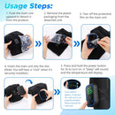 Shoulder Heating Pad With Massage 6 Adjustable Temperature HF Vibration Relax Muscle Brace Wireless Control for IOS/Android