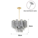 Amber Murano Glass Ceiling Chandelier Round for Dining Living Room Bedroom Modern Murano Glass Pendant Chandelier Light