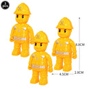 Excavator Car Crane Tractor Birthday Cake Topper Construction Party Decor Boy Kid Baby Shower 1st Birthday Party Cake Baking Kit
