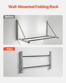 The Tire Ladder | Wall-Mounted Folding Tire Rack for Four Wheels up to 300 lbs