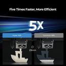 Creality Hyper ABS Filament 1.75mm 3D Printer Filament ABS Designed for High Speed 350mm/s 1kg(2.2lbs)/Spool