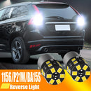 2个LED倒车灯泡倒车灯P21W 7506 BA15S Canbus，适用于沃尔沃C30 C70 S40 S60 S70 S80 V40 V50 V60 V70 XC60 XC70 XC90