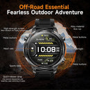 The Milestone Recon | 1.7'' HD GPS Military Smartwatch with Flashlight