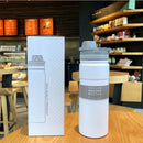 500/750ml Thermos Cup 304 Stainless Steel Coffee Cup Large Capacity Sport Water Bottle Portable Travel Office Vacuum Cups