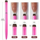 The Line Sculptor | 3-in-1 French Nail Brush for Fine Detail Work