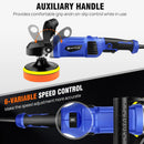 The Gloss Architect | 1400W Dual-Action Variable-Speed Car Polisher