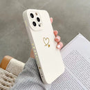 Love Heart Soft Silicone Case For Xiaomi Redmi Note 13 12 Turbo 11 Pro Plus 5G 12S 11S 10S 9S 10 Pro Max Redmi 13C 12C Cover