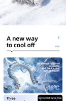 The Breeze Sentinel | High-Speed Turbine Bladeless Neck Fan (Rechargeable)