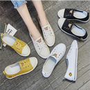 Comemore Summer Leather Women Casual White Vulcanized Shoes Sneakers Comfortable Flats Fashion 2022 Women's Slip-on Shallow Shoe