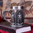 The Vow English Armoured Knight Latin Oath Tankard Cup This Knight Tankard Is Perfect for Any Medieval Enthusiast Expertly