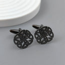 New French shirt cufflinks Celtic knot buttons high-end business men's accessories husband wedding jewelry father gift