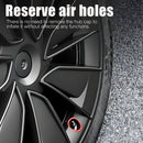 4PCS Hub Cap for Tesla Model Y 19 Inch Wheel Cover Replacement Performance AutoFull Rim Car Accessories Knife Style 2018-2024