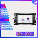 福特福克斯2 Mondeo S MAX C Mondeo Galaxy Transit Connect 2010 Kuga 安卓车载收音播放器车载立体声多媒体音频GPS
