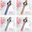 No Gaps Band For Samsung Galaxy Watch 6/4/5/5 pro 44mm 40mm 20mm Milanese Loop Bracelet Galaxy Watch 4-6 classic 43mm 47mm Band
