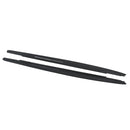 MagicKit  2PCS Bumper Lip Splitter Side Skirts For BMW 5 Series G30/G31 2017-2019 M Sport Gloss Black
