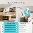 INKBIRD ITH-21-B Bluetooth Smart Thermo-Hygrometer 6-in-1 Indoor Temperature Humidity Monitor with APP Control for Home Office