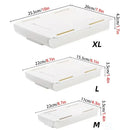 Hidden Drawer Organizer Self-Adhesive Desktop Small Drawer Cabinet Under Table Hidden Drawer Office Home Storage Tools