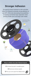 ANYCUBIC Refill PLA Filament 3D Printer 1.75mm 1kg/Roll Plastic Rubber Consumables Material For FDM 3D Printer for Kobra 3 S1C