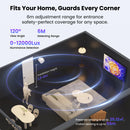 GIRIER Tuya ZigBee Smart Human Presence Sensor 24GHz mmWave Radar Detector with PIR Sensor Supports Light Detection APP Monitor
