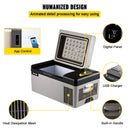 VEVOR 15L/20L Car Freezer Fridge, Portable Compressor Cooler with App Control for Camping, Travel, Outdoor & Home