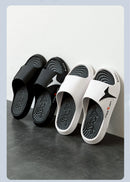 Fashion&Sport Men's Slippers PVC Soft Sole Non-slip Slides Casual Outdoor Beach Flip Flops Home Bathroom Couples Slippers New Sa