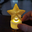 EID Mubarak LED Light Decora 2025 Eid Ramadan Moon Star Castle Muslim Party Table Ornament Islam Muslim Home Eid Al Adha Gifts