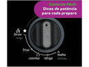 Cooktop 5 Gas Bits LPG Consul Tempered Glass-Bivolt