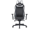 Gamer Techni Sport Reclining Swivel Black and Silver TS62 Chair
