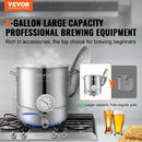The Alchemist's Vessel | 5-Gallon Tri-Ply Stainless Steel Brew Kettle