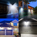 The Solar Sentry | 100-LED Motion-Sensing Solar Flood Light, 3 Modes, IP65