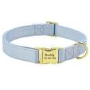 Personalized Dog ID Collar Cute Bowknot Pet Necklace Dog Buckle Collars With Bow Tie Flower Accessories For Small Large Dogs