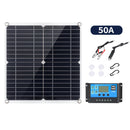 300W Portable Solar Flexible Panel Kits Monocrystalline Silicon Solar Panel with 30A/40A/50A/60A Controller for Phones Cameras
