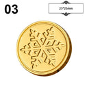 Irregular Lacquer Seal Head Retro Stamp Diy Scrapbooking Crafts Invitation Letter Decor Wax Seal Christmas Valentine's Day Theme