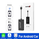 Carlinkit 无线 CarPlay 和 Android Auto 加密狗，适用于安卓车载导航播放器 USB 适配器，支持镜像投屏 Spotify Waze CCPA/W