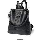 Backpack 2025 Autumn and Winter New Korean Style Trendy Casual Fashion Soft Leather Bag Multifunctional New Women's Bag