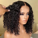 Varlea Bob Wig 4x4 Lace Hd Water Wave Human Hair Wig Curly Wigs Deep Wave 5x5 Lace Frontal Wig 4x4 Closure Human Hair Wig