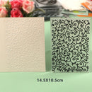 DUOFEN Crafts plastic embossing folder collection 2 paper embossing flower mold Christmas Birthday Easter day wedding